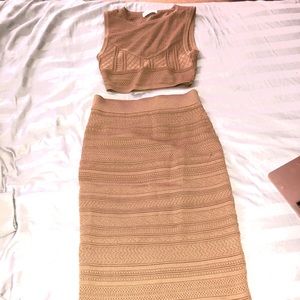 Matching sweater set